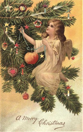 karácsonyfa díszítés : boldogság